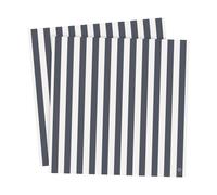 ERNST Servilletas Ernst a rayas 33x33 cm. 20-pack Azul-blanco