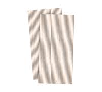 ERNST Servilletas Ernst a rayas 33x33 cm. 20-pack Caramelo-blanco
