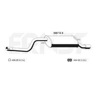 ERNST Silenciador Compatible Para Alfa Romeo Mito 1.4 540124