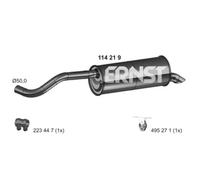 ERNST Silenciador Final Silenciador Para VW Polo Seat Ibiza IV Sportcoupe