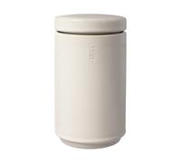 ERNST Tarro de almacenamiento con tapa Ernst 19 cm Blanco natural