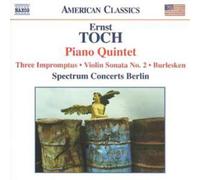 Ernst Toch Piano Quintet (Spectrum Concerts Berlin) (CD) Album (Importación USA)