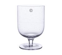 ERNST Vasos con pie vidrio burbujeado 30 cl. 2-pack Claro