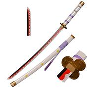 Eroberer Espada de Juego de Roles de Animación de Madera, Espada Samurái de Rollo Nonazoro, Fanáticos de Animación, Corte de Plumas en el Cielo, Yama Enma Cuchillo Blanco
