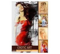Erotic Art - Nude and Lingerie hand painted (Wall Calendar 2026 DIN A3 portrait), CALVENDO 12 Month Wall Calendar: 13 paintings by artist Marita Zacharias in a sensual erotic calendar
