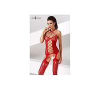 Pasión BS056 - conjunto de malla roja - Tallas S-L
