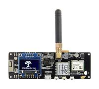 ERP32 Placa de Módulo WiFi Inalámbrico, Compatible para TTGO Meshtastic T-Beam V1.1 ESP32 433/868/915/923Mhz WiFi BLE Lora ESP32 GPS NEO-6M SMA 18650 Soporte de batería con OLED (923MHZ OLED)