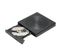 Erpmlyo Lector USB3.0 Externo DVD-RW Lectura Plástico | Unidad externa para PC con lectura de CD/DVD, interfaz USB3.0 y carcasa de plástico duradero.