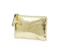 ERQIAO 3 monederos pequeños de piel sintética para llaves, bolsa de almacenamiento de bolsillo transparente con cremallera impermeable, portátil, delgada, 12,2 x 8 cm, Talla única