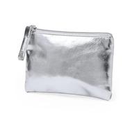 ERQIAO 3 monederos pequeños de piel sintética para llaves, bolsa de almacenamiento de bolsillo transparente con cremallera impermeable, portátil, delgada, 12,2 x 8 cm, Talla única