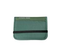 ERQIAO Cartera de viaje impermeable para pasaporte, multifuncional, pequeña, para tarjetas de crédito, bolsa de almacenamiento portátil para documentos, Green, Talla única