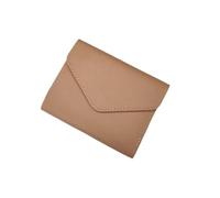 ERQIAO Carteras para mujer con cierre pequeño para tarjetas de crédito de piel sintética, monedero femenino, monedero corto para mujer, rosa claro, 1 pieza