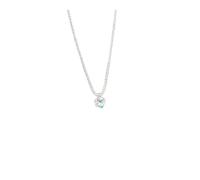ERQIAO Collar brillante de plata de ley S925 para mujer, colgante redondo de diamantes blancos, collar de galaxia, joyería de cadena, talla única, Ágata