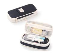 ERQIAO Estuche creativo de gran capacidad, doble capa, estuche escolar para niñas, no. 13, Talla única