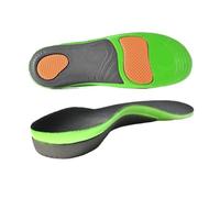 ERQIAO Plantillas de soporte de arco deportivas con absorción de golpes, elásticas, resistentes al desgaste, plantillas ortopédicas para pies planos (EU35-40)