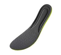 ERQIAO Plantillas deportivas desodorantes transpirables para fascitis plantar, almohadillas ortopédicas para zapatos para hombres y mujeres (negro, UE 41-42)