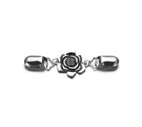 ERQIAO Sujetadores de clip retro para ropa, pinzas para ropa, bufanda, broche plateado, clip de hebilla, soporte para mujer, joyería de vestir, talla única, Ágata