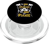 Err es Humano ARR es Pirata - Pirata Divertido PopSockets PopGrip para MagSafe