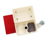 Errario De Hormigas Castillo De Hormigas, Rompecabezas Científico, Impresión 3D Acrílica, Nido, Taller, Avión, Granja Hormiguero Anthouse(White)