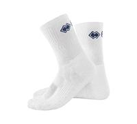 Errea A42300 - Calcetines deportivos unisex para niños, color blanco y azul, talla XS