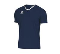 Errea Lennox MC Ad, Camiseta Deportiva Hombre, Hombre, Em1U0C, BLU Bianco, M