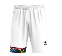 Errea Pantalones de compresión Patros Panta para Hombre, Blanco, 41-44.5