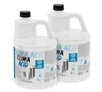 ErrecHome Clima Acid, Limpiador Ácido Unidad Externa para sistemas de aire acondicionado y refrigeración, Fórmula Concentrada, 10 L (2 x 5 L)