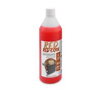 ErrecHome Red Cool, Líquido para radiador rojo fluorescente -10°C, anticongelante G12 con paquete inhibidor de base orgánica OAT, Listo para usar, 1 litro