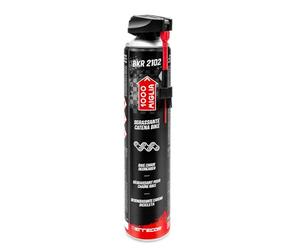 Errecom 1000 Miglia BKR 2102 Spray Desengrasante para Cadena de Bicicletas y Motos con dispensador especial de doble posición - 750 ml, Bote Aerosol