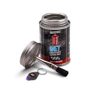 ERRECOM 1000 Miglia BKR 3102 Lubricante para cadenas de bicicletas WET- 120 ml, para condiciones húmedas, mojadas y con barro, tarro All-In-One con cepillo incluido