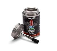 ERRECOM 1000 Miglia BKR 5102 E-BIKE WET Lubricante Cadenas de Bicicletas eléctricas para senderos húmedos - 120ml, mojados y embarrados fórmula fluorescente perfumada, Bote All-in-One cepillo incluido