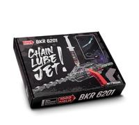 Errecom 1000 Miglia BKR 6201 Chain Lube Jet, incluye Lubricante de Cadena Profesional + 3 jeringas de Lubricante de Cadena de 12 ml (DRY, WET, ALL WEATHER) + Cepillo de cerdas suaves + Lámpara UV