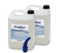 AdBlue® Aditivo para Motores diésel a Base de urea para la reducción de emisiones de NOx, Conforme a ISO 22241-1, 10 L (2 x 5 L), Boquilla Incluido