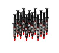 Errecom BKR 6101 Lubricante Cadena de Bicicleta uso en Condiciones de Frío Extremo hasta -50°C y Senderos nevados 144 ml(12x12ml), Jeringa aplicadores Drop y Huggie System, Fórmula Fluorescente
