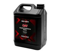 ERRECOM BKR 9204 Líquido Radiador Moto Oat -38 °C/+125 °C, anticongelante Listo para Usar con inhibidor orgánico Oat, 5 litros - Rojo