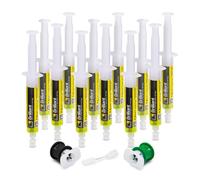 Errecom Brilliant - 12 x 7,5, Detector Fluoresciente UV para localizar Las Fugas de Gas Refrigerante en los Sistemas de Aire Acondicionado de Automóviles, Incluye adattatores R134a y R1234yf