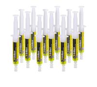 ERRECOM Brilliant - 12 x 7,5 ml, Detector Fluoresciente UV para localizar Las Fugas de Gas Refrigerante en los Sistemas de Aire Acondicionado y Refrigeración (adaptadores no incluidos)