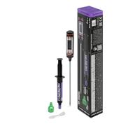 ERRECOM Cool-Shot Ultra Restaura la Eficiencia Original del A/C, Aire más Frío, Incluye Termómetro para Verificar la Temperatura Antes y Después, Jeringa 6 mL + Adaptador 5/16 SAE (para R410A, R32)