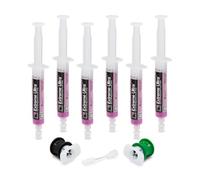 ERRECOM Extreme Ultra - 6 x 6 ml, tope de fugas para sistemas de aire acondicionado de vehículos, incluye adaptadores R1234yf y R134a
