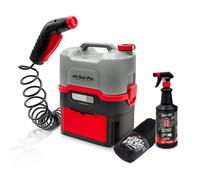 Errecom Kit Limpieza Bici: JET GUN PRO+ Hidrolimpiadora Portátil con Batería y Depósito de Agua 8L, BKR 1101 Detergente Bike 1L en Spray, Bike Cover para el Transporte o el Almacenamiento