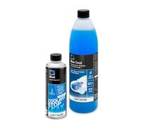 ERRECOM Kit Reparación y Recarga del Sistema de refrigeración Auto.Contiene Bluet Tapa Fugas Radiador (250 ml) + Blue Cool Líquido Refrigerante Azul-30°C/+107°C Listo para Usar anticongelante G12(1L)