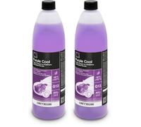 ERRECOM Purple Cool, Líquido para Radiadores -30°C/+107°C, Anticongelante G13 con Paquete de aditivos de glicerina, Listo para Usar, 1 Litro (Paquete de 2)