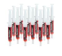 Errecom Red Brilliant - 12 x 7,5 ml, Detector Fluorescente UV a Base PoE para Localizar Las Fugas de Gas Refrigerante en los Sistemas de Aire Acondicionado Auto con Compresor Eléctrico
