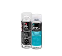 ERRECOM Total Care, Tratamiento purificador Completo para Sistemas de climatización de los autovehículos y habitáculos, Fragancia a Coche Nuevo, 2 Botes de 200 mL