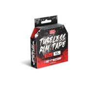 Errecom Tubeless Rim Tape 10 metros x 21 mm, Cinta Sellante para convertir llantas de bicicleta con cámara a Tubeless, Ultra Resistente, Incluye 4 Sellos Adhesivos