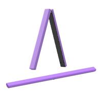 Erreyht - Viga de Equilibrio para Gimnasia, Barra de Gimnasia Plegable 2,1 m/220 LB de Piel sintética Plegable para Entrenamiento en casa