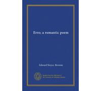 Erro; a romantic poem