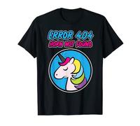 Error 404 - Cuerno no encontrado con Unicorn - Programador Camiseta