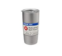 Error 404 - Motivation Not Found Vaso térmico de acero inoxidable de doble pared