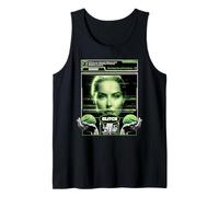 Error crítico de fallo de Ciencia ficción Cyberpunk AI Camiseta sin Mangas